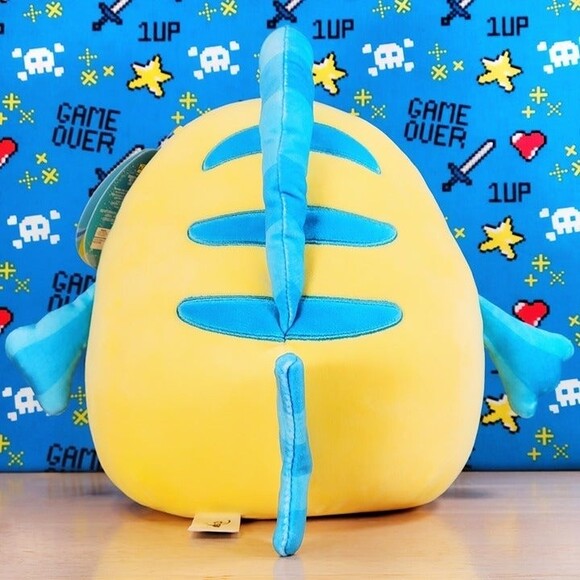 Squishmallow The Little Mermaid Flounder 10" UltraSoft Stuffed Disney Toy Plush - Picture 2 of 6